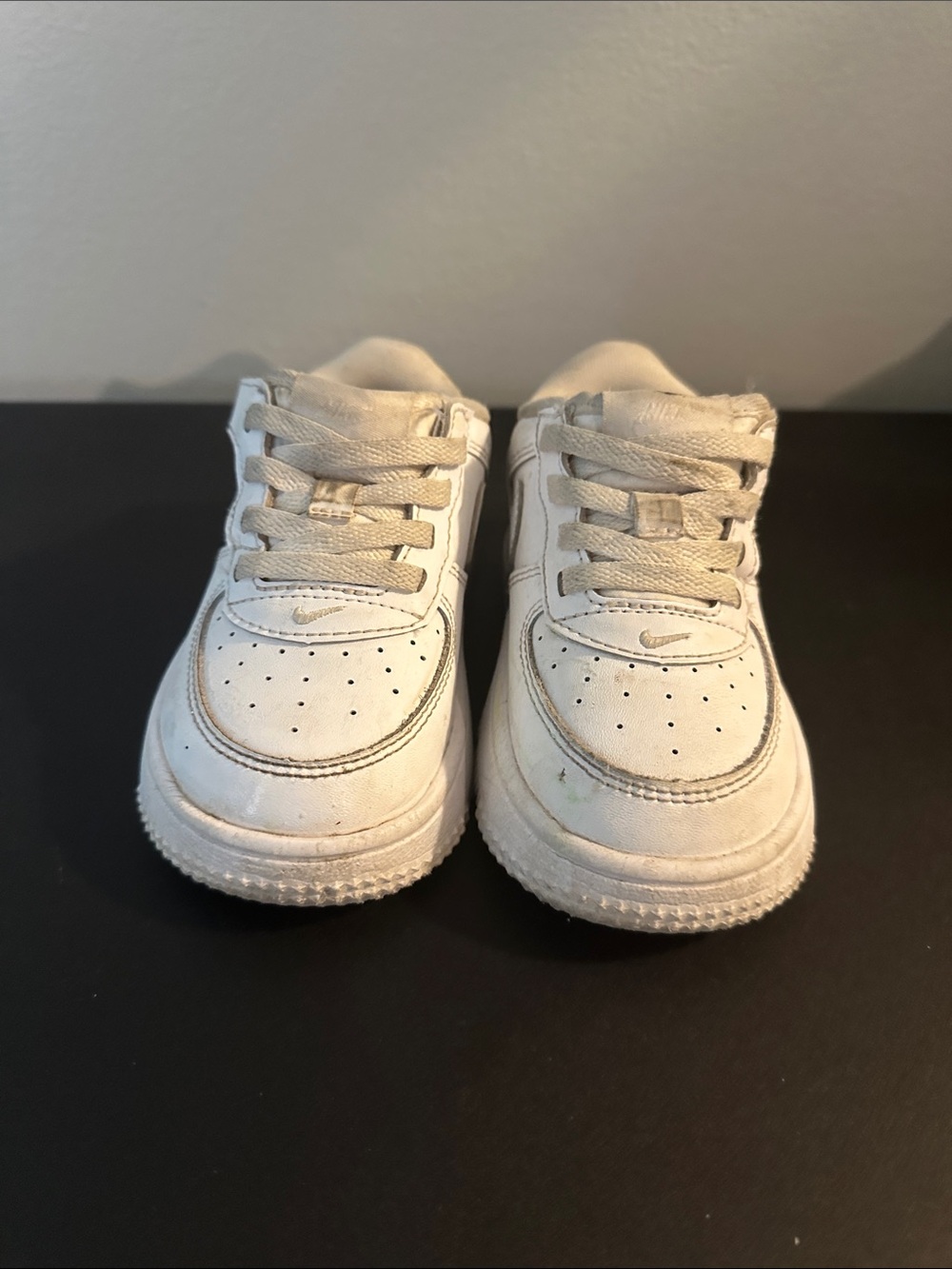 Nike Kids White Low-Top Sneakers